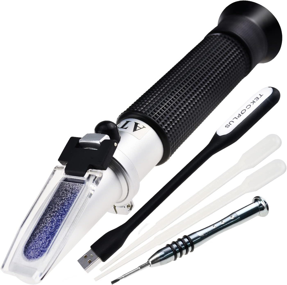0-10% Brix Refractometer for Testing Sugar Content Maple Sap Syrup, Low-Conce...