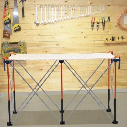 Portable Folding Workstand 416 x 218 ft Collapsible Workbench 2500 lbs