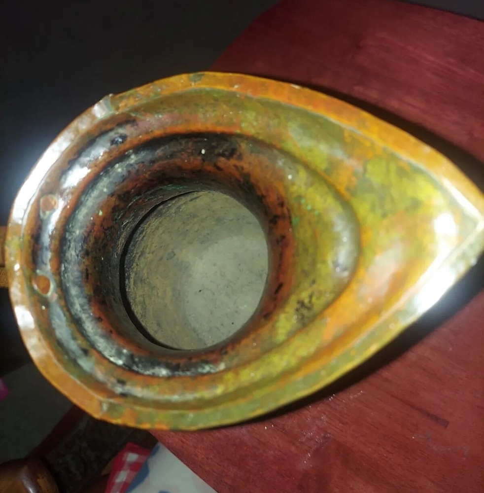 Vintage Antique Middle Eastern Copper Water Pitcher