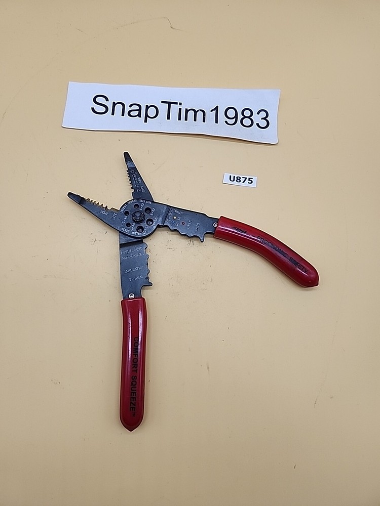 KING SAFETY ERGONOMIC WIRE STRIPPER CUTTER