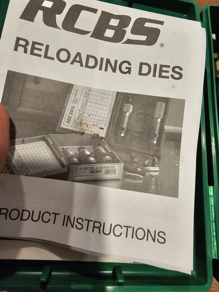 Rcbs Fl Die Set 22-250 Rem 10601 Reloading