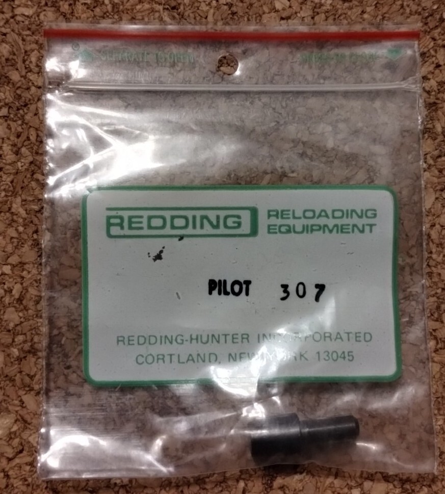 Redding Reloading Equipment Case Trimmer Pilot 307