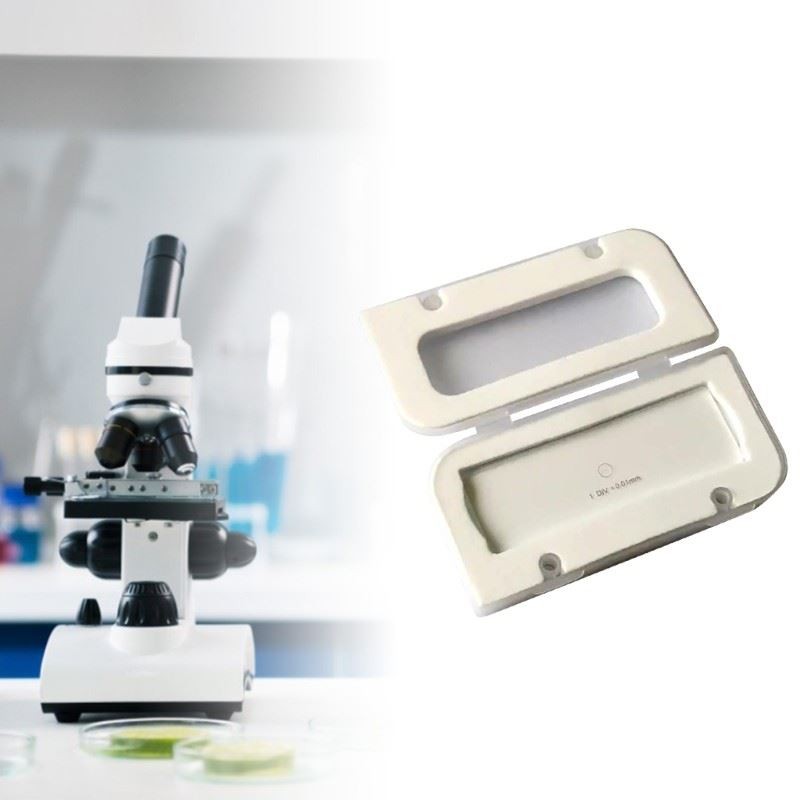 Microscope Calibration Slide High Precision Stage Micrometer Ocular Reticle