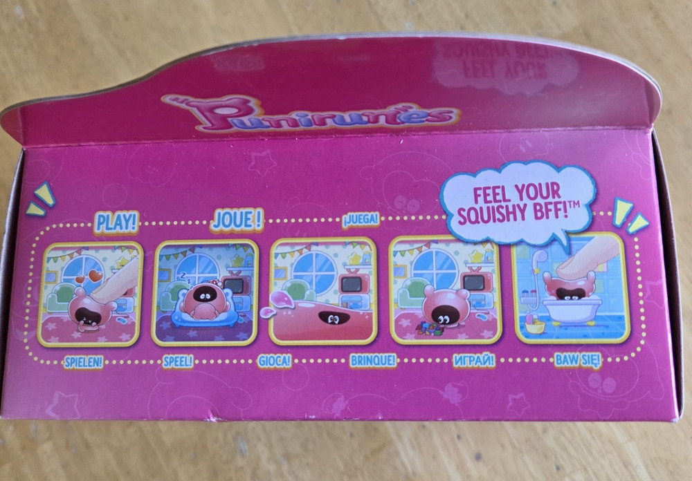 Punirunes Interactive Digital Toy 55 Squishy Characters Inside Reacts to touch