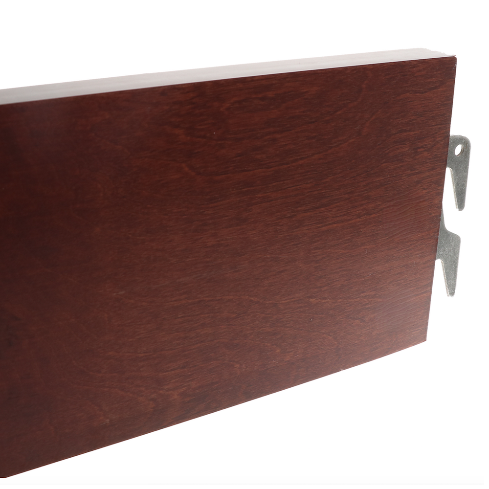 AS-IS Replacement Medium Finish Hook-On Wood Bed Frame Side Rails
