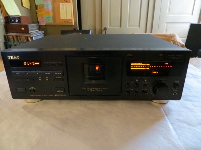 TEAC V-5000 Stereo Cassette Deck Plus Remote