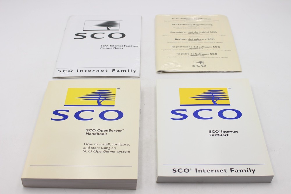 SCO INTERNET FASTSTART FOR OPENSERVER VERSION 1.1 INTERNATIONAL Retail Box
