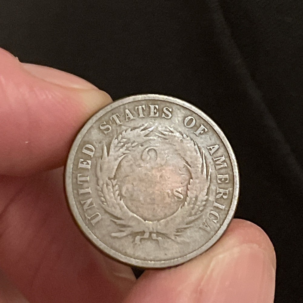 1867 Two Cent Piece 2C Better Grade US Two-Cent Piece Shield 2 Cents