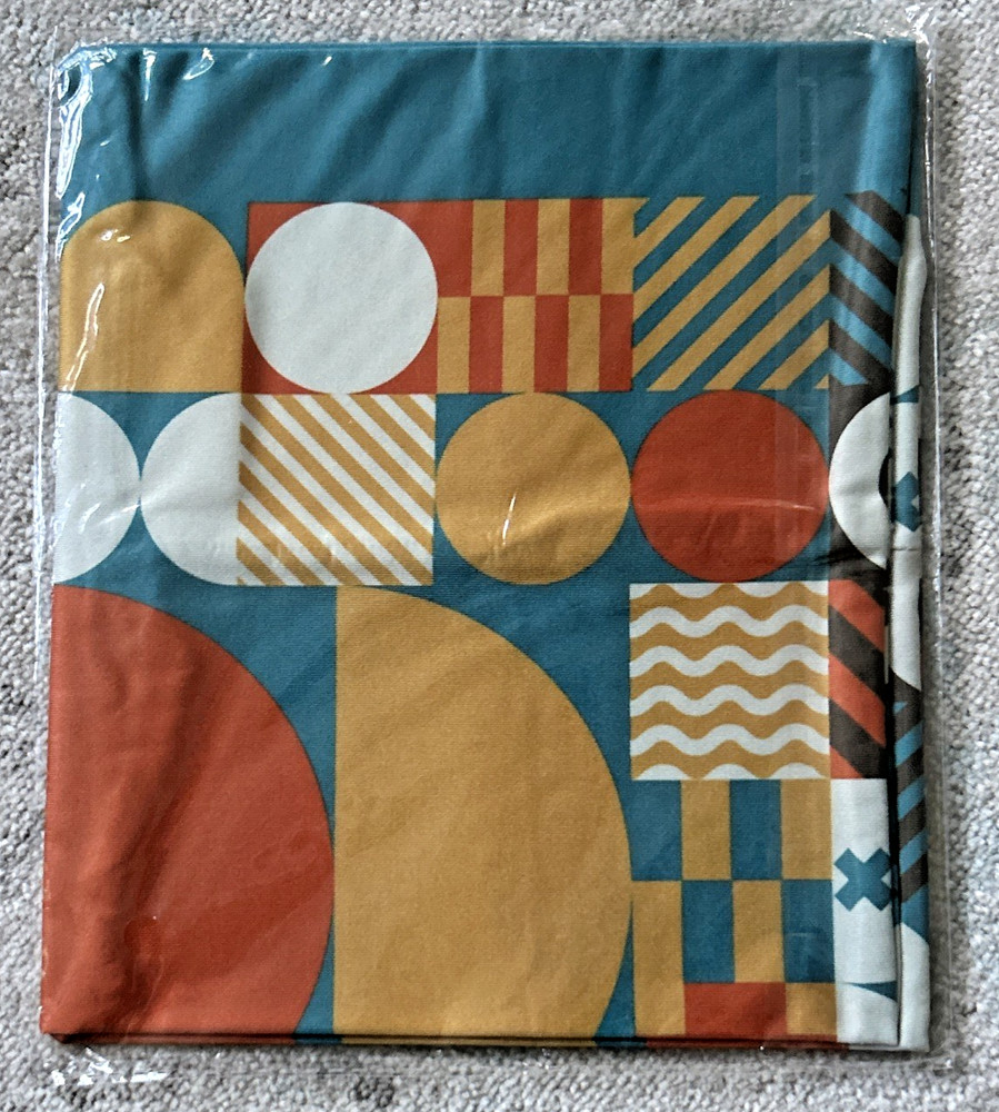 9 Fabric Book Covers – Stretchable Reusable Washable – New sealed