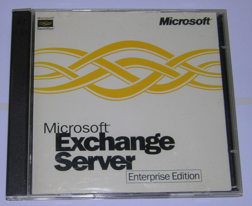 Microsoft Exchange Server Version 4.0 Enterprise Ed. Windows NT CD-ROMs (1996)