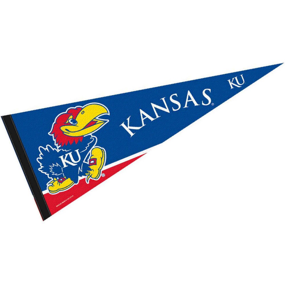 KU Jayhawks 12x30 Felt Pennant