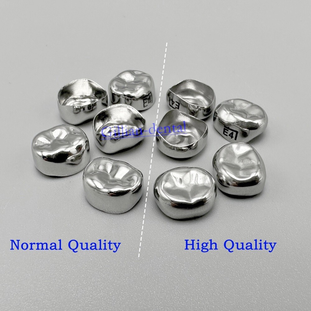 Dental Kid Primary Molar Teeth Crowns S.S Deciduous Preformed Temporary Crown