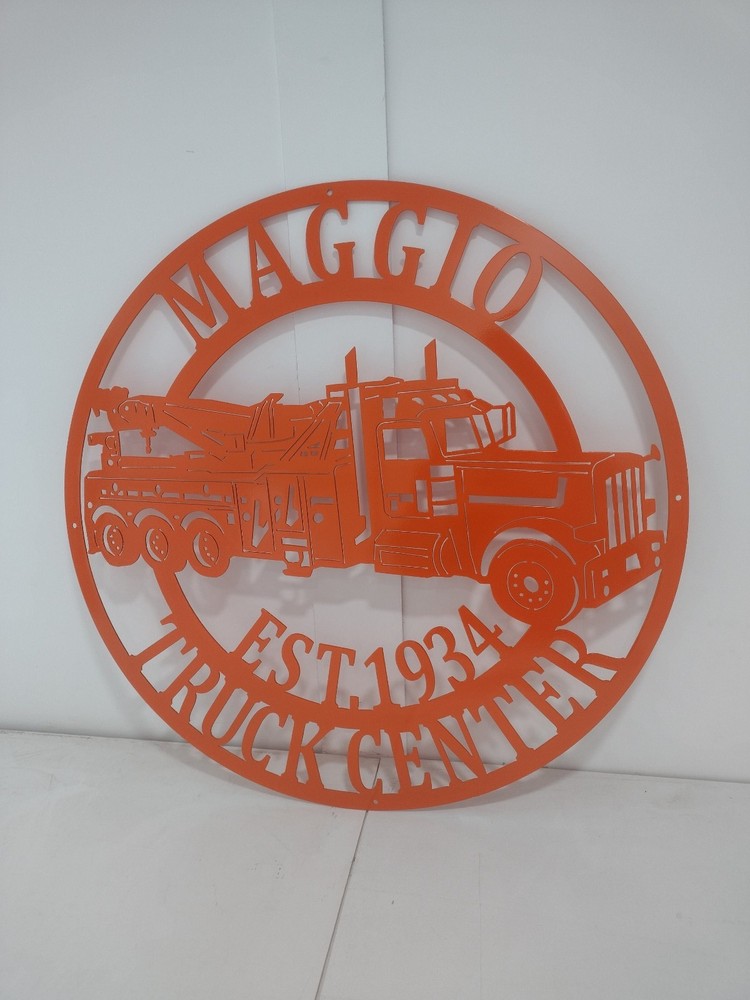 Custom Metal Sign: Personalized Logo, Text, or Design