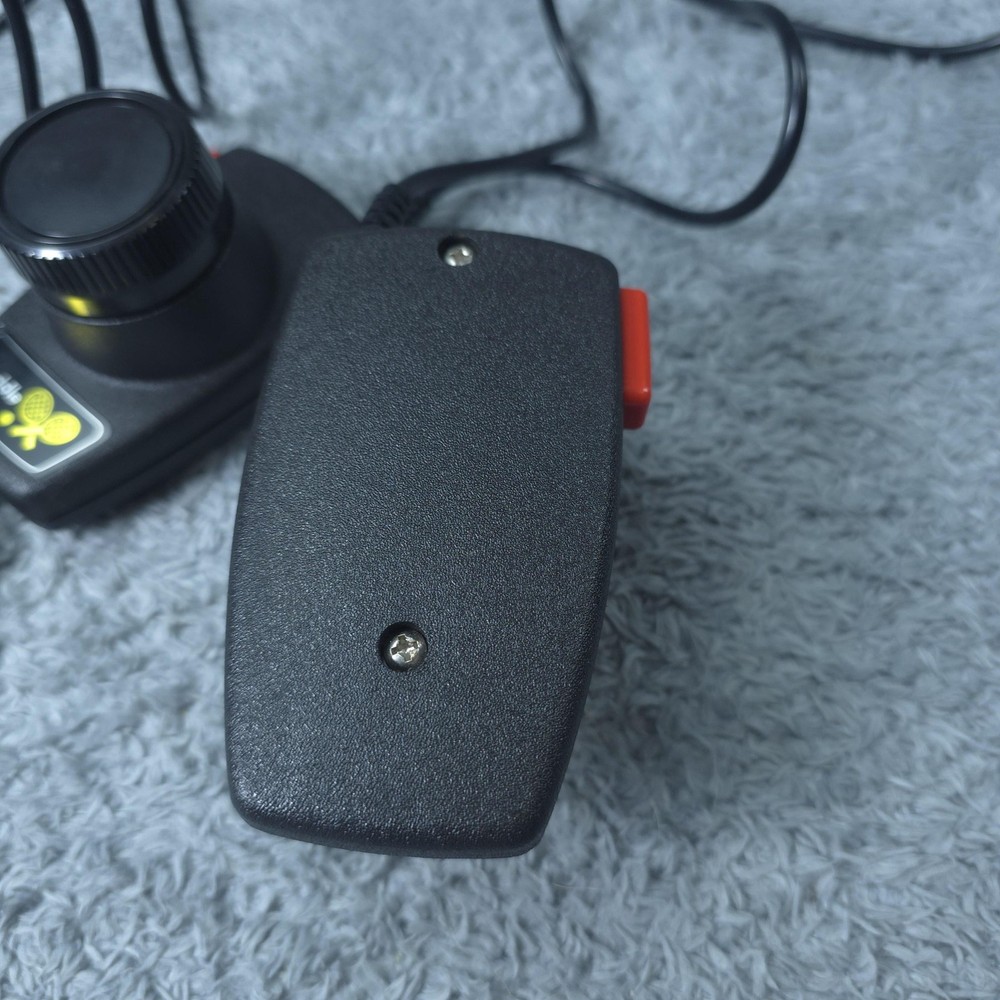 Vintage Atari Paddle Controllers OEM Pair For 2600 7800 Game Console Tested