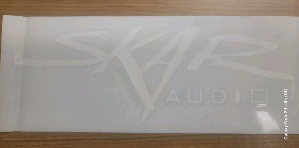 skar audio sticker Decal