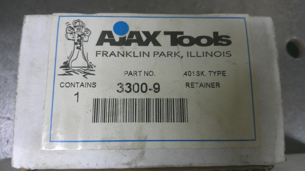 New Ajax Tools 3300-9 Retainer 401SK Type