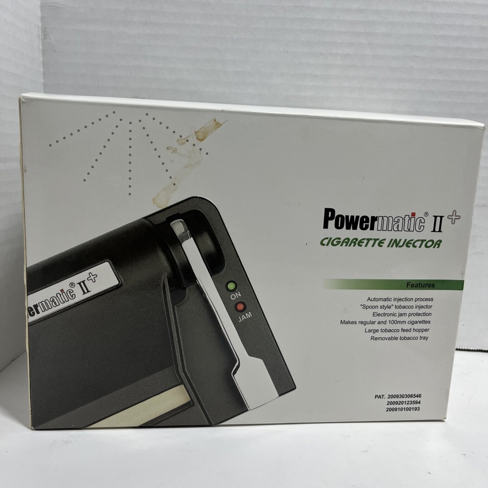Powermatic 2 PLUS Electric Cigarette Injector Machine