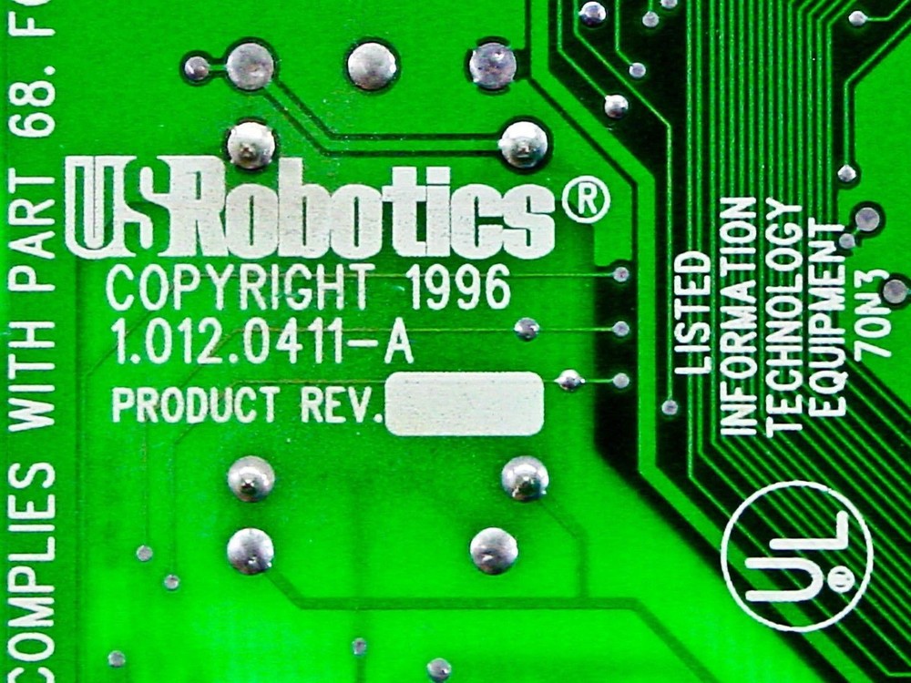 US Robotics 33.6K ISA Internal Winmodem 00112503