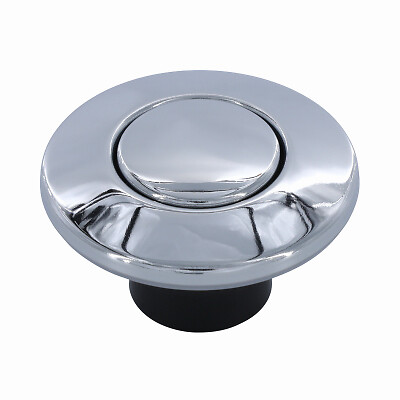 Danco 12065 Garbage Disposal Replacement Air Switch Button, Top Mount, Chrome -