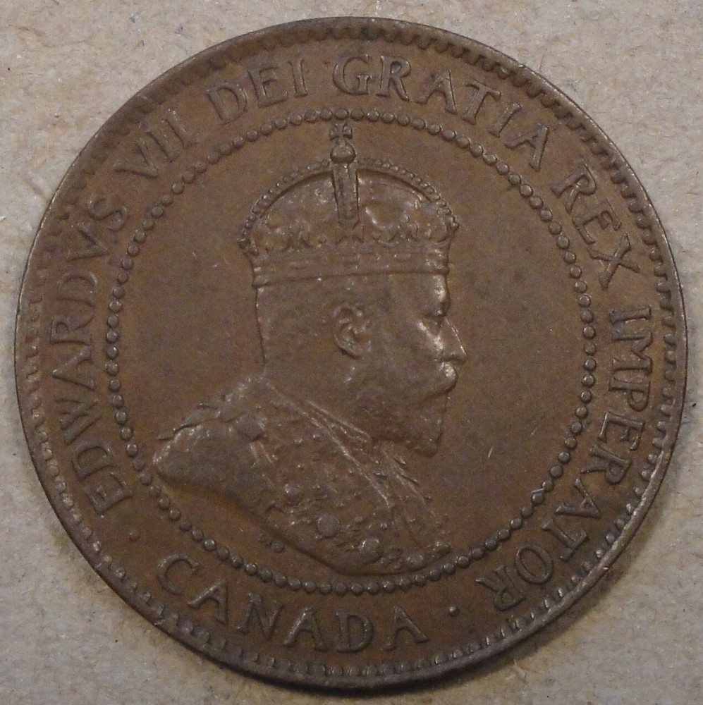 Canada 1906 Large Cent as Pictured