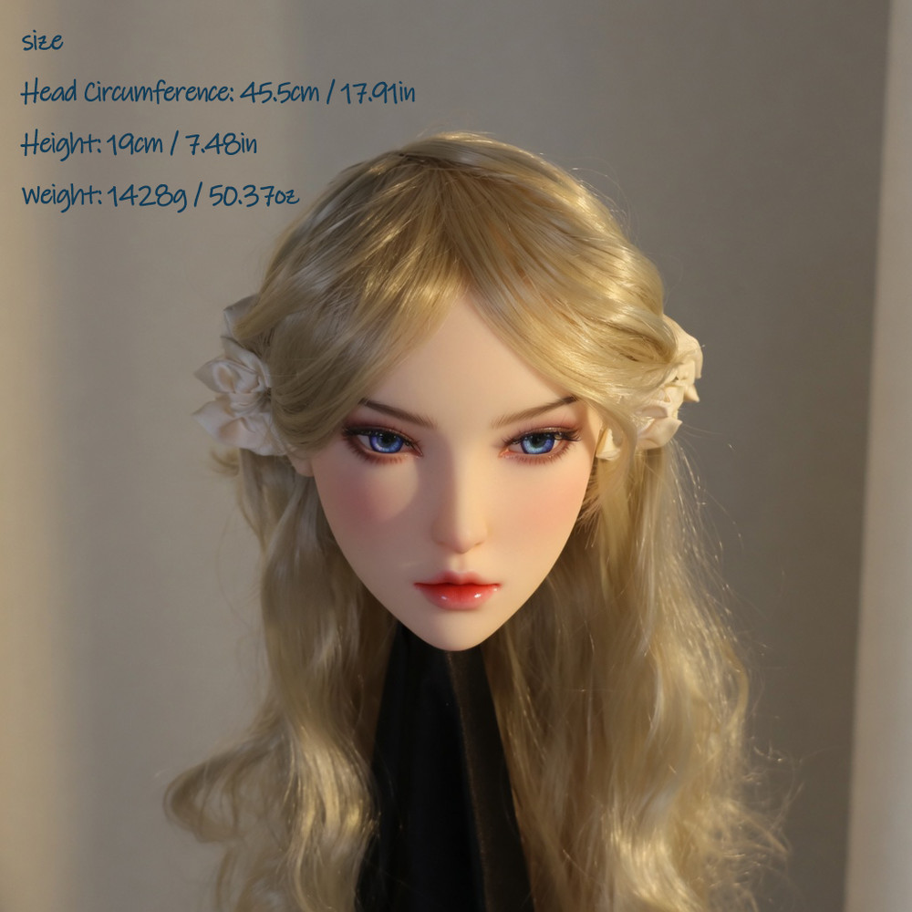 Professional Mannequin Head Exquisite Design Realistic Skin Texture Model