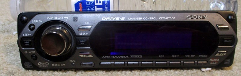 SONY CDX-GT500 STEREO FACEPLATE ONLY