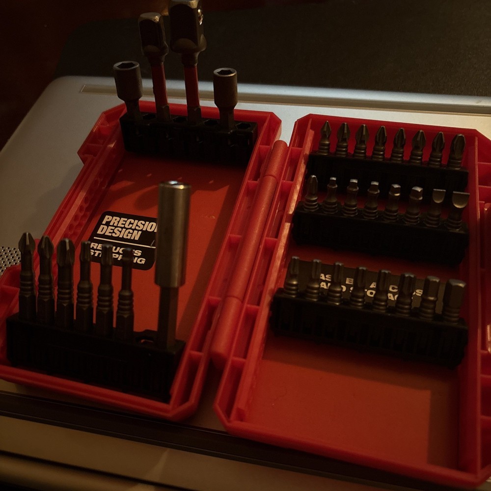 Bauer 35 pc Impact Driver Bit Set (1781A-B) New (Used One Bit Once)