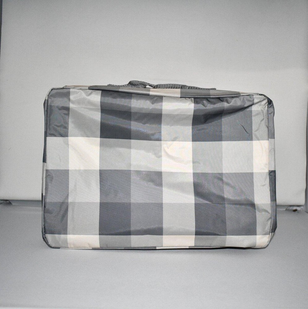 Thirty One MEDIUM Packing Cube in Brushed Check NEW