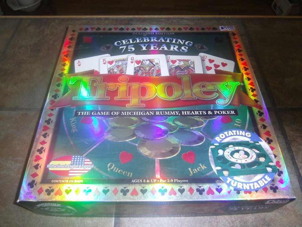 TRIPOLEY ~ DIAMOND EDITION CELEBRATING 75 YEARS ~ NEW, OPEN BOX
