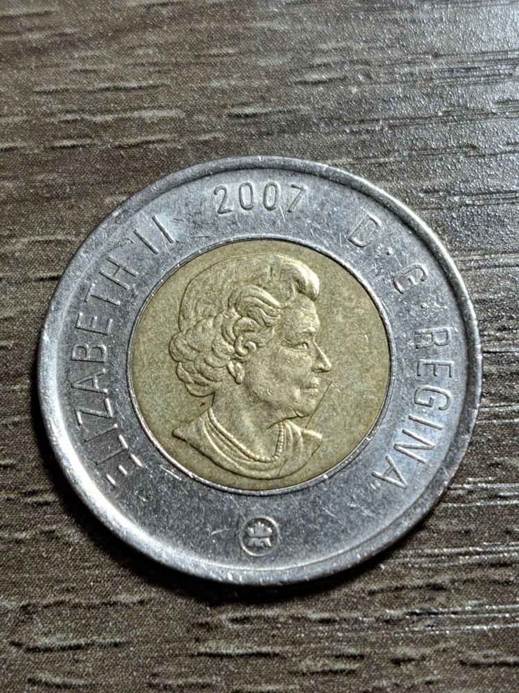 2007  CANADA 2 DOLLAR TOONIE *COMBINED SHIP