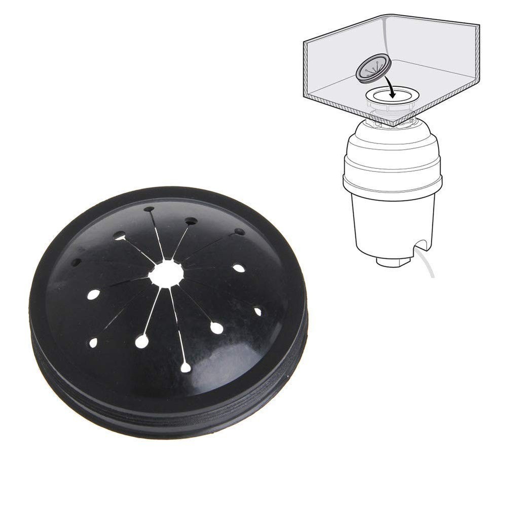 2Pcs Garbage Disposal Splash Guard Sink Baffle Disposal Replacement Waste Foo...