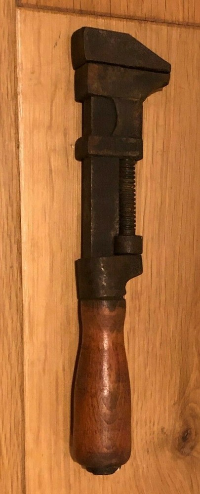 vintage adjustable monkey wrench Classic Car Lorry Tractor #130