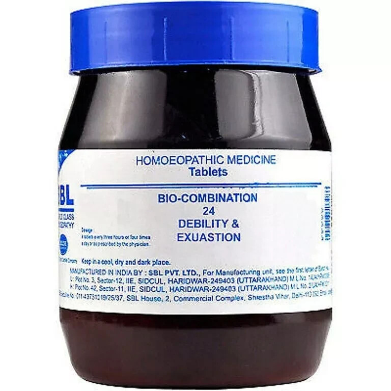 🌿 SBL Bio-Combination BC 24 Tablets for Debility & Exhaustion, (450g)🌿