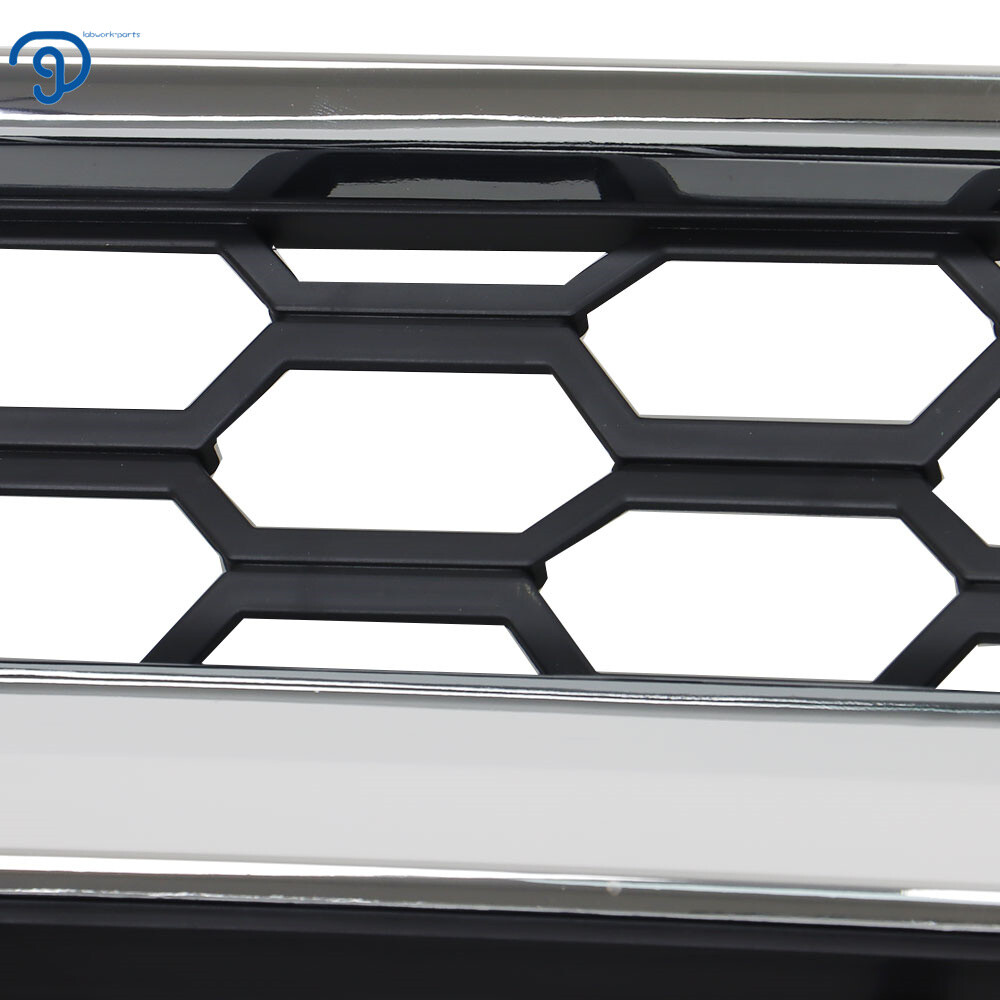 Fit For 2014-2015 Chevrolet Silverado 1500 Front Bumper Grille Chrome