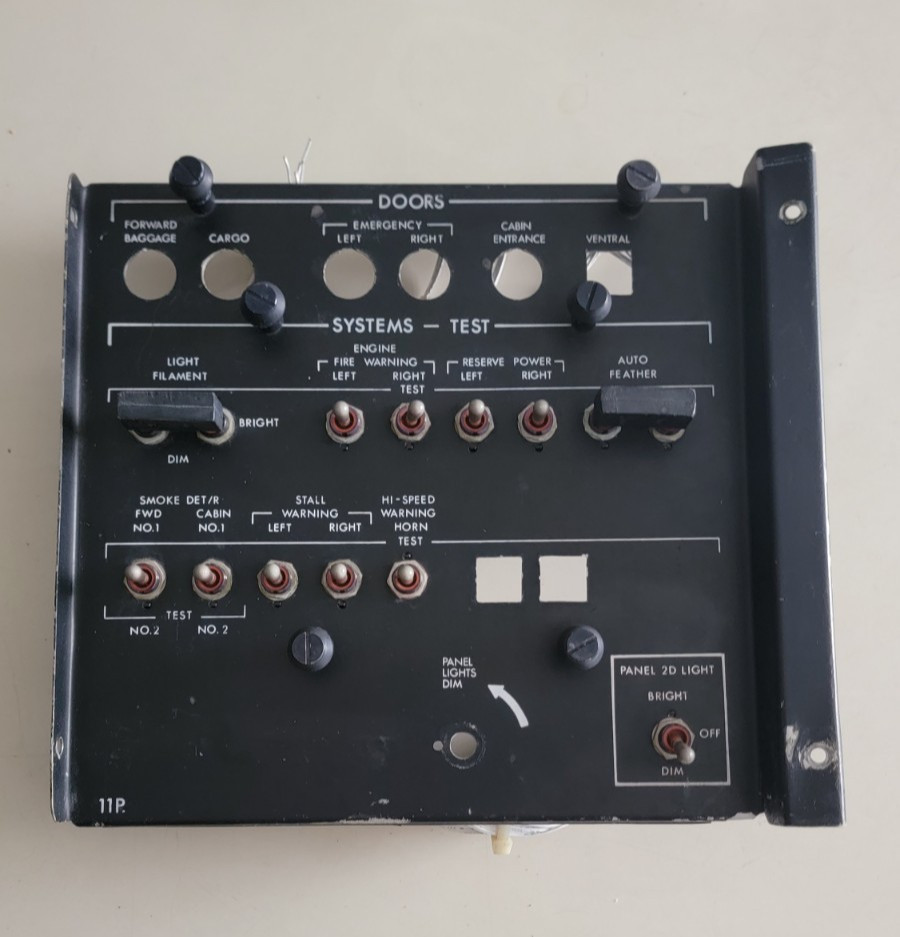 Lockheed-Martin C-130 Hercules Doors / System Test Panel USGI Air Force