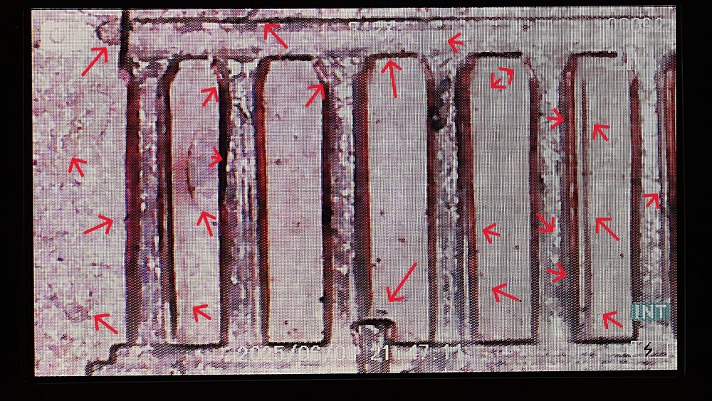 2001 Penny Multi Strike Error Double Die, Die Cracks, Initials Obscured