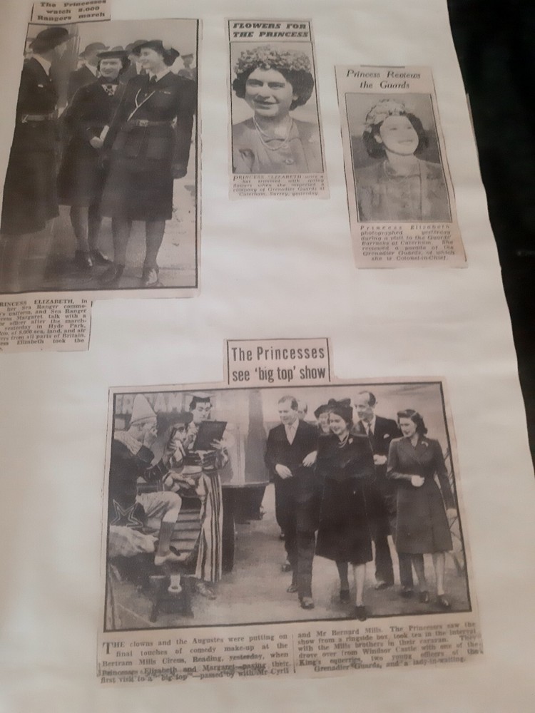 Royal Newspaper Scrapbook