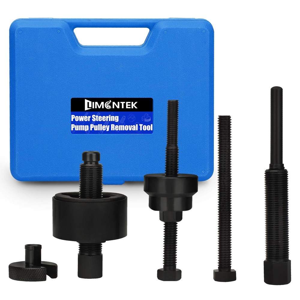 limontek Power Steering Pulley Puller Installer Tool Set, blue