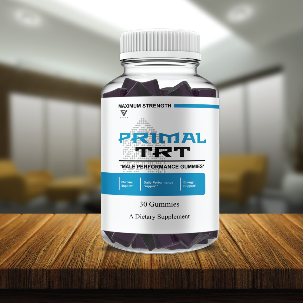 Primal TRT Gummies, PrimalTRT Performance Supplement (30 Gummies)