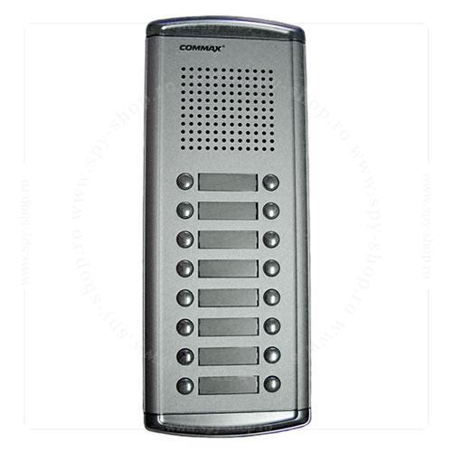 COMMAX 16 Buttons Audio Intercom Door Bell Panel for Apartment DR-16AM