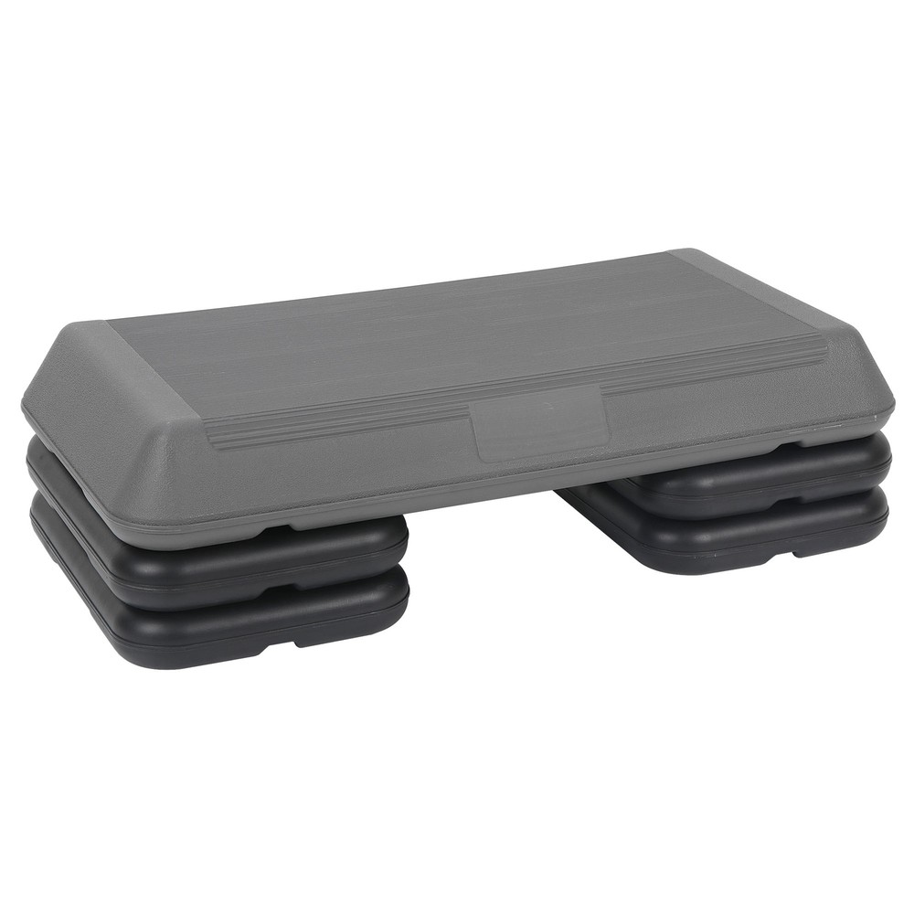 Trainer Adjustable 28" Aerobic Step Exercise Non-Slip Surface Platform Stepper