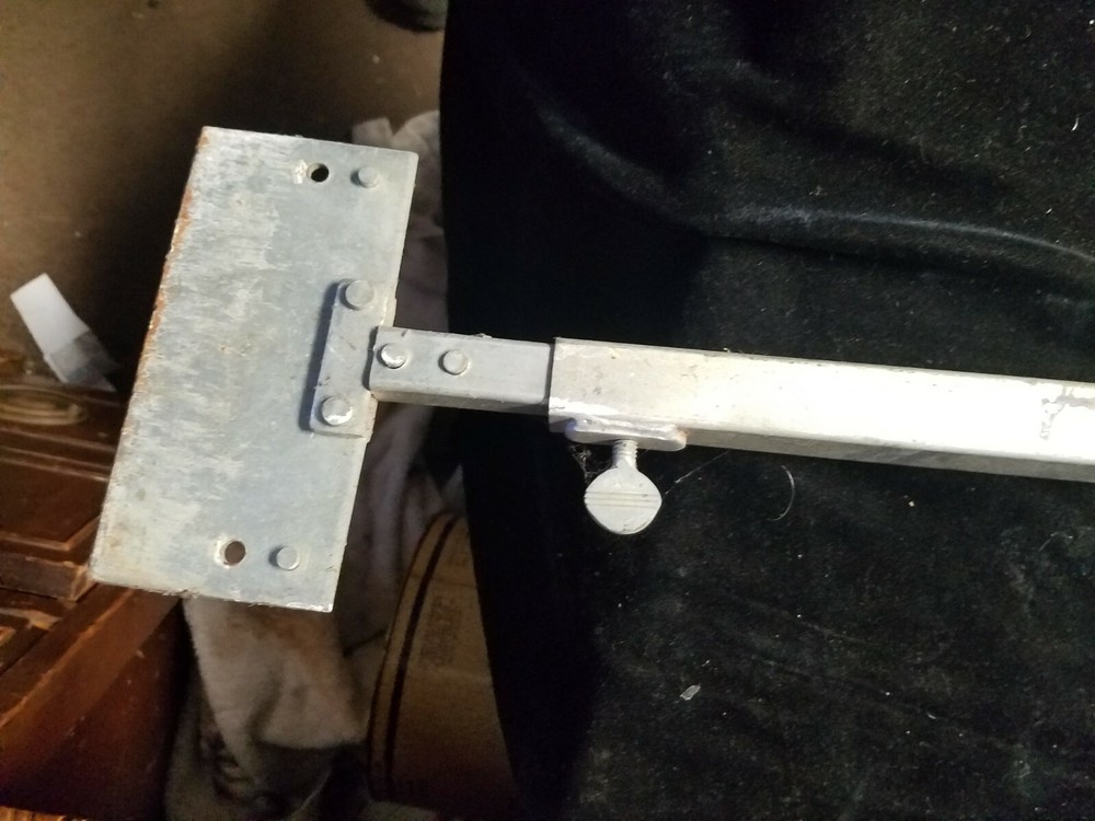 Vintage Red Devil Slam Scraper Impact Tool w/ Handle 63" Long