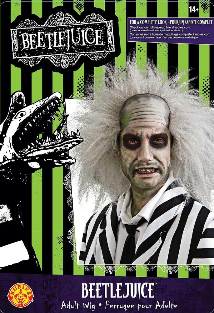 Officially Licensed Beetlejuice Wig for Adults