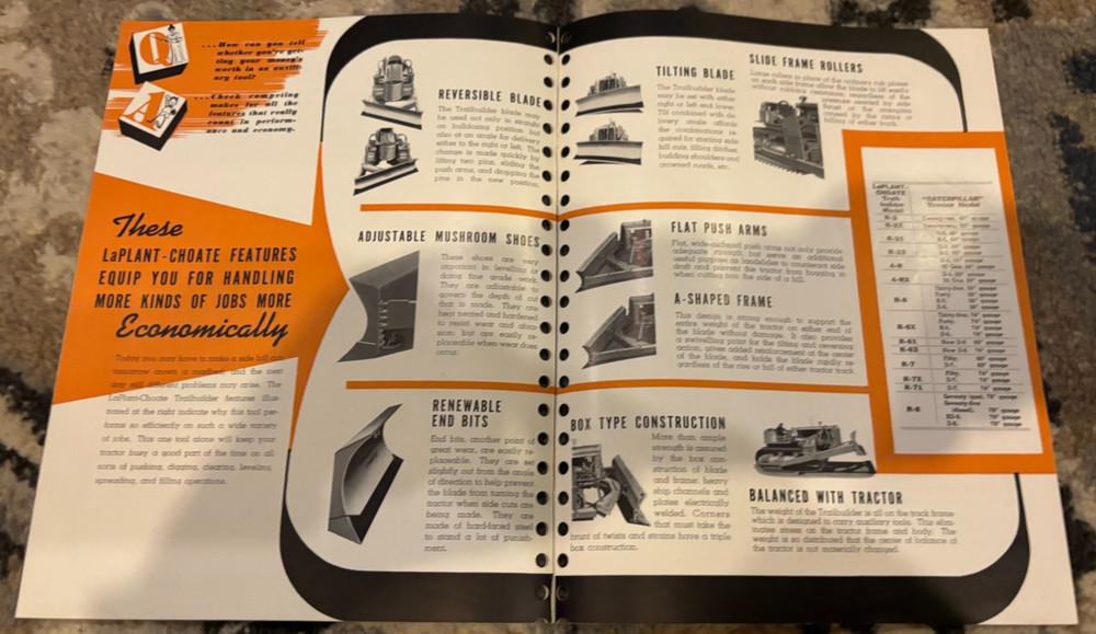 LaPlant-Choate Trailbuilder Blades Brochure AMIL26