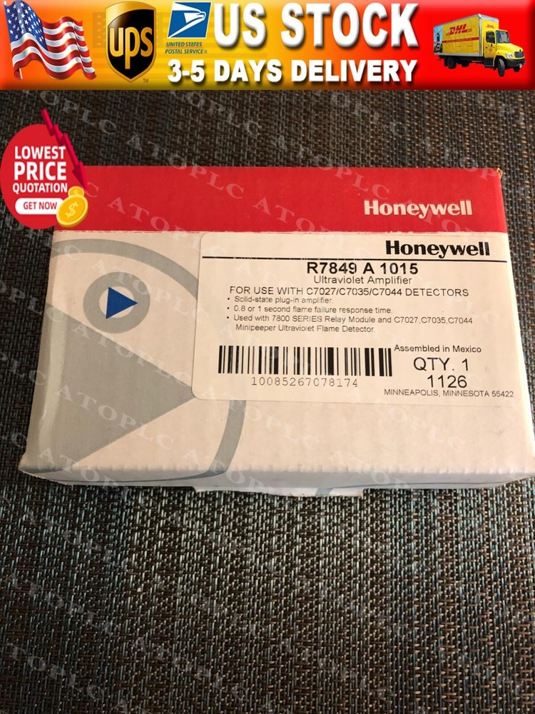 Honeywell R7849A1015 Ultraviolet Amplifier NEW!