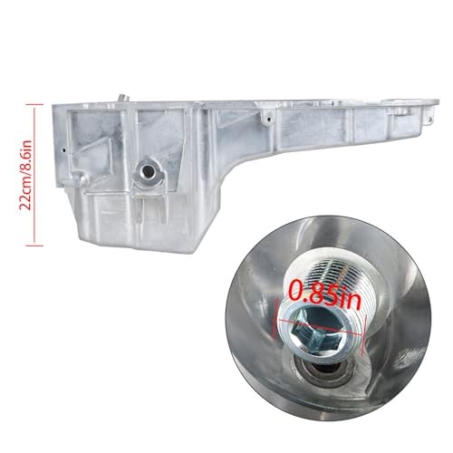 Engine Low Profile Oil Pan Retro Replacement for 2000-2007 Avalanche Silverado