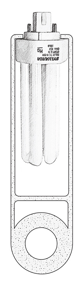 4-Pin CFL Bulb Remover