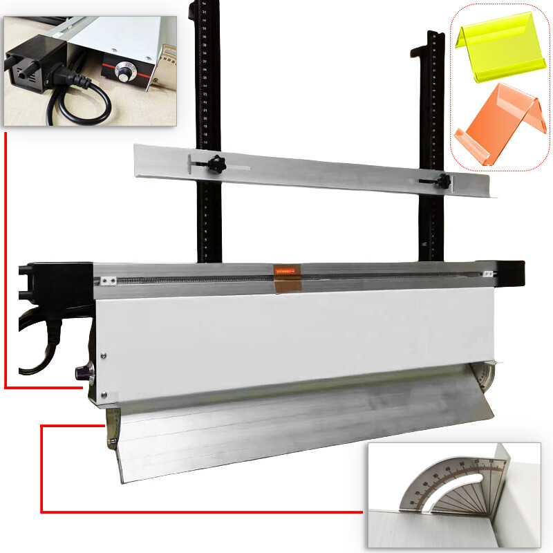 0.6m Acrylic Bending Machine with Heating Element & Protractor for Acrylic PVC
