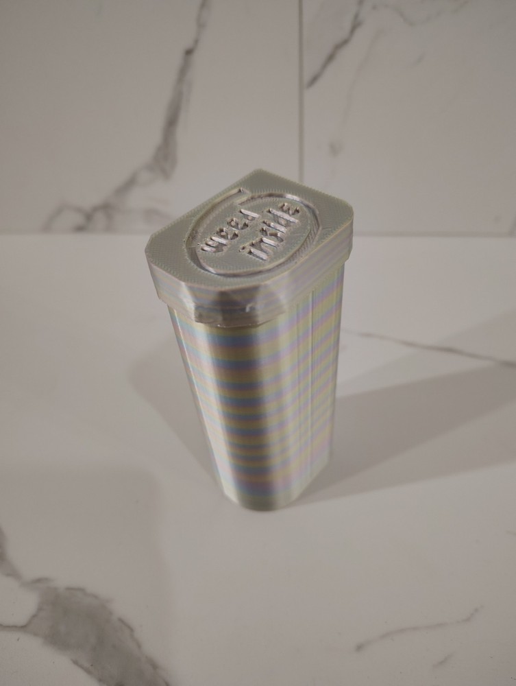 Holographic Novelty Lighter Case Stash Jar