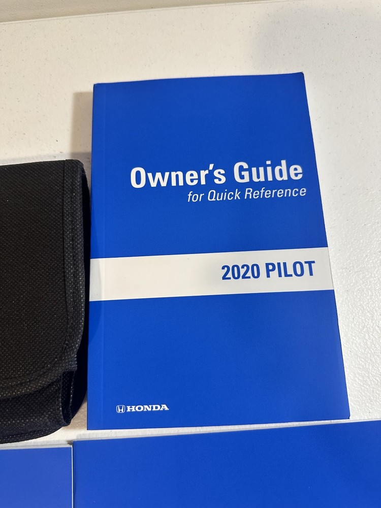 2020 Honda Pilot Owner's Manual Set